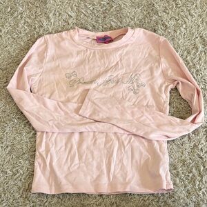Edikted Pink Long Sleeve Tee